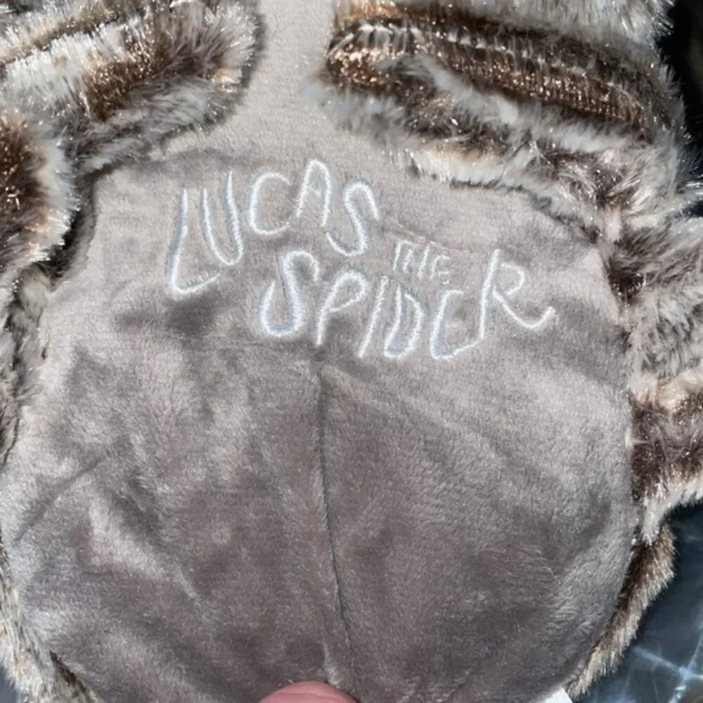 Lucas the Spider 2 Pack - Realistic Spider Plush Toys - Halloween Pillow Mix In